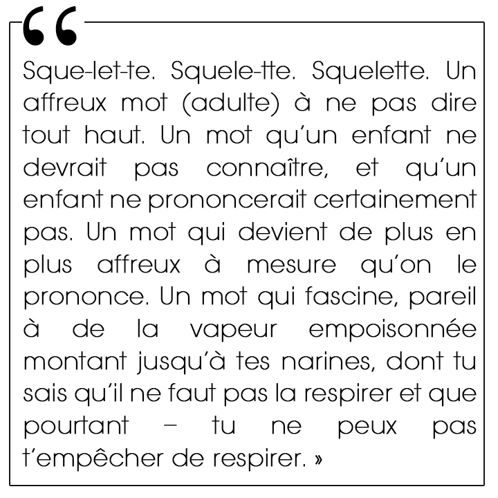 Poursuite Joyce Carol Oates citation