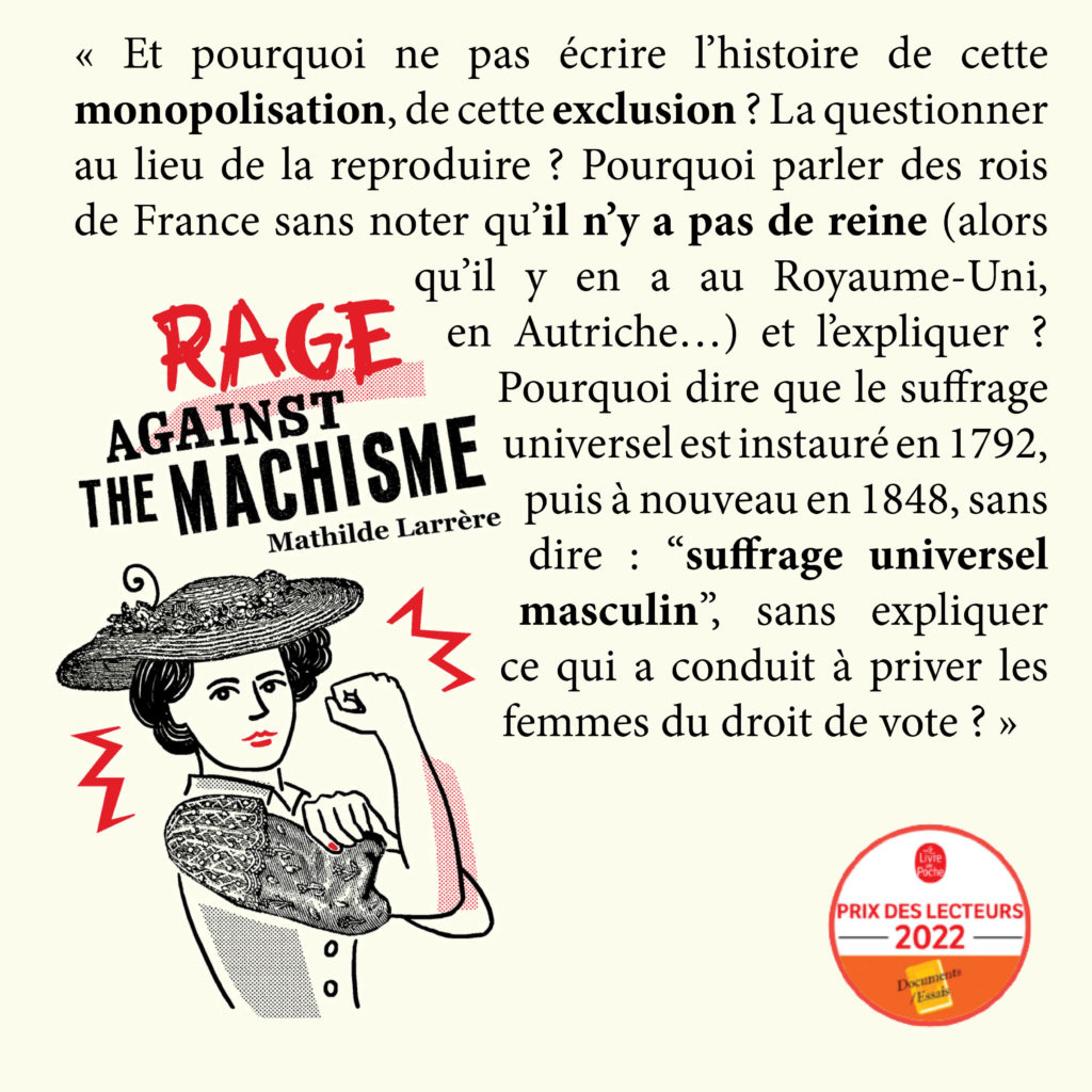 Rage against the machisme de Mathilde Larrère