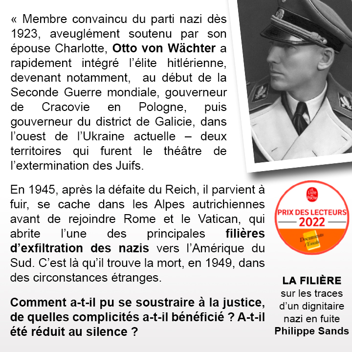 La filière, Philippe Sands