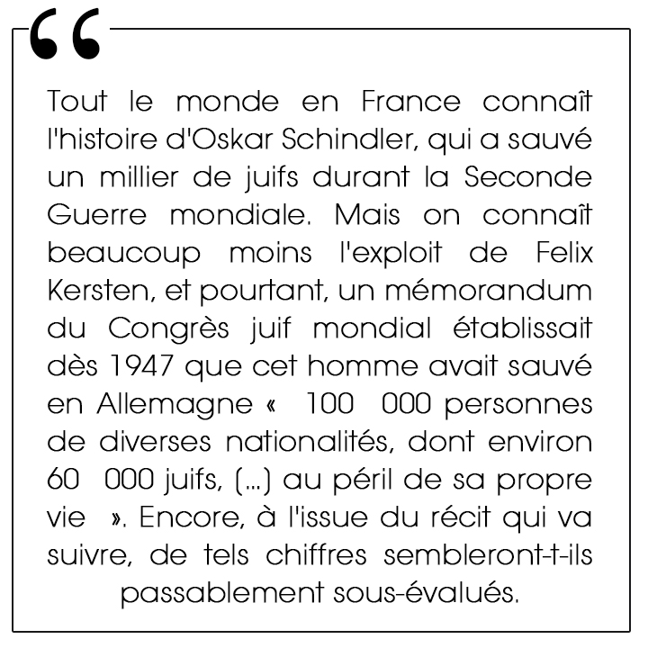 La liste de Kersten, François Kersaudy