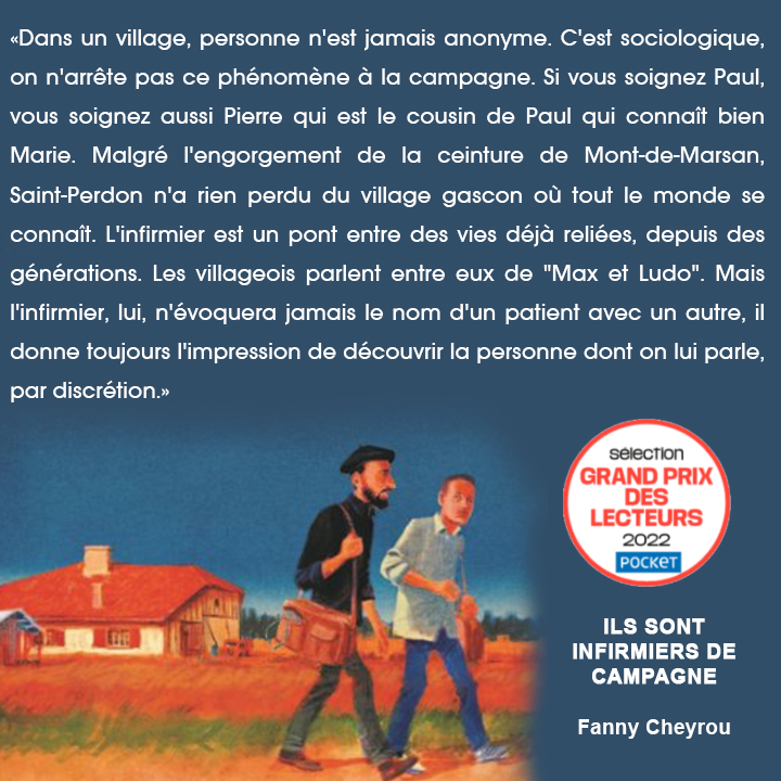 Ils sont infirmiers de campagne, Fanny Cheyrou