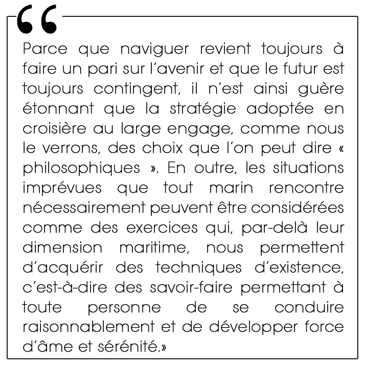 Petite philosophie du grand large, Claude Obadia