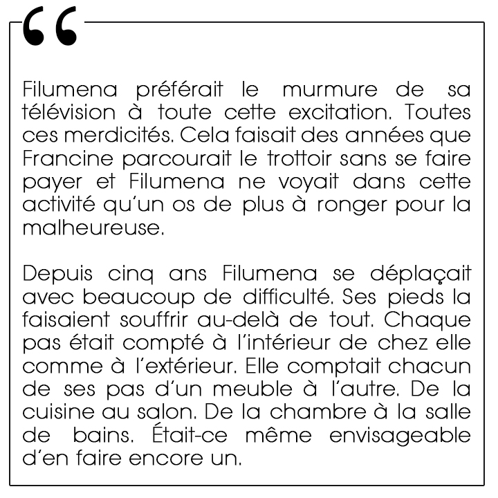 Filumena, Joël Bastard aux éditions Belfond