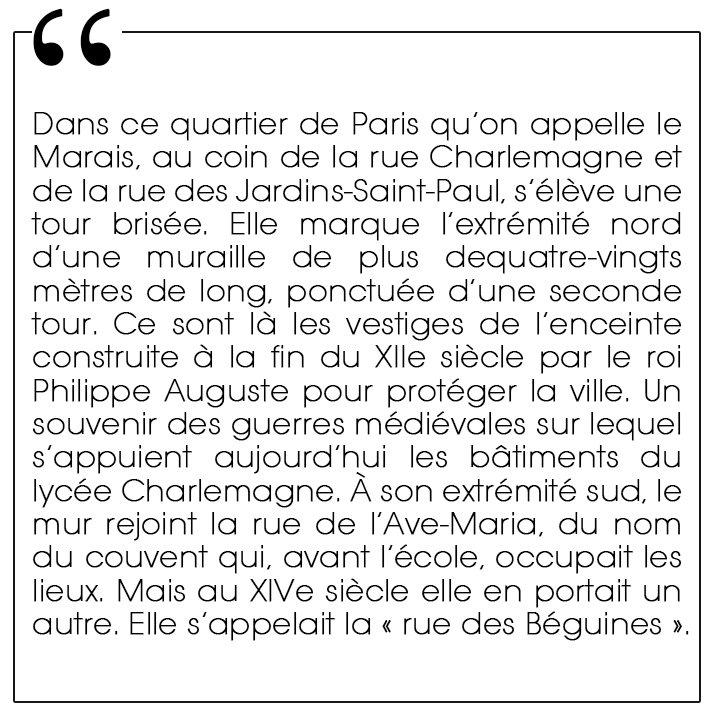 La nuit des béguines, Aliner Kiner aux Éditions Liana Levi