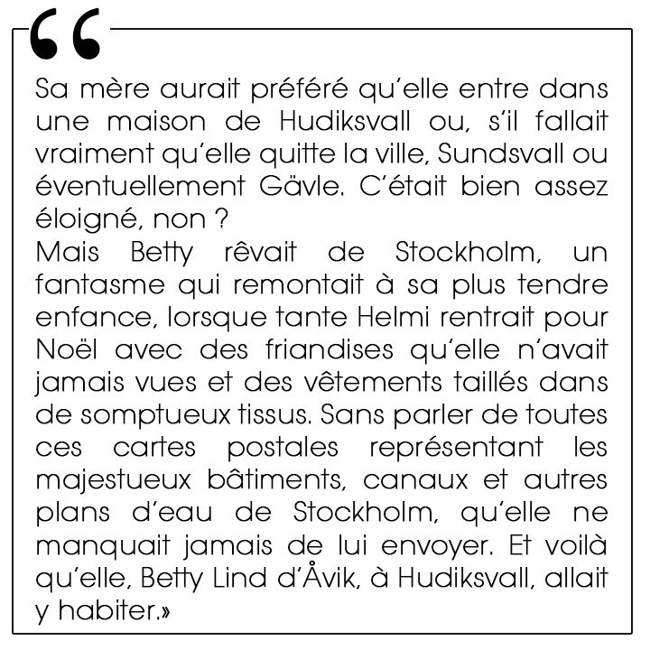 La Fille du Hälsingland, Katarina Widholm aux Éditions Harper Collins