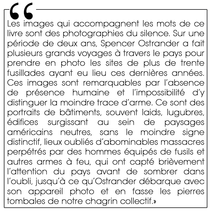 Pays de sang : Une histoire de la violence par arme à feu aux États-Unis, Paul Auster & Spencer Ostrander aux Éditions Actes Sud