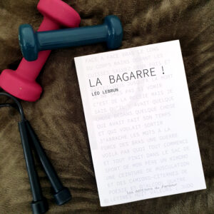 La bagarre ! Léo Lebrun aux Éditions du Panseur