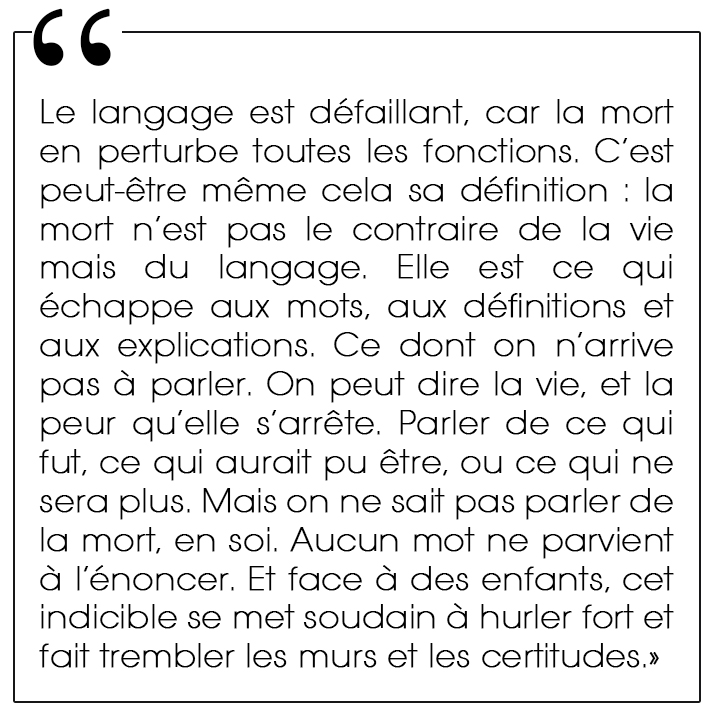 Euh… Comment parler de la mot aux enfants de Delphine Horvilleur aux Éditions Bayard & Grasset