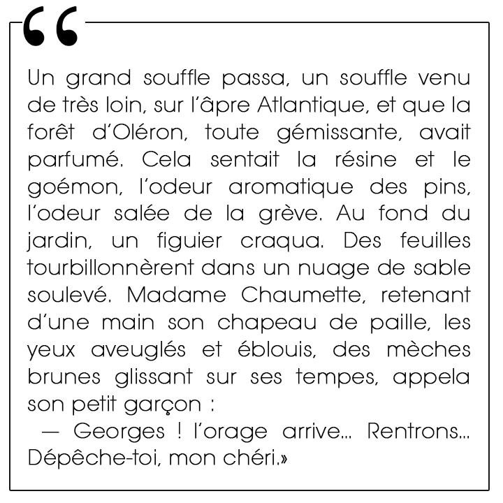 L'oiseau d'orage de Marcelle Tinayre, Le Carrelet Éditions