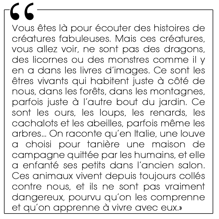Pister les créatures fabuleuses, Baptiste Morizot aux Éditions Bayard - Collection Les petites conférences