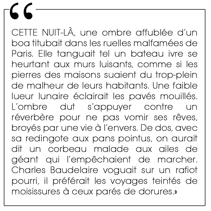 Les Fleurs du crime de Monsieur Baudelaire - La Femme sans tête, Nadine Monfils aux Éditions Verso