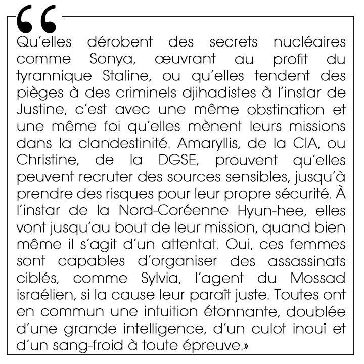Espionnes : six agents secrets d'exception, Marie-Laure Buisson aux Éditions Harper Collins Poche