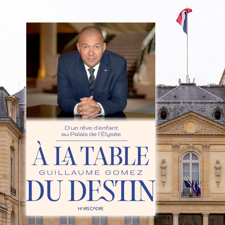 À la table du destin : d'un rêve d'enfant au Palais de l'Élysée, Guillaume Gomez aux Éditions Hors cadre
