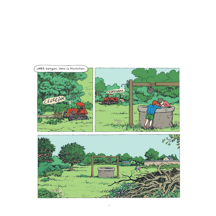 Champs de bataille - L'histoire enfouie du remembrement, Inès Léraud et Pierre Van Hove aux Éditions Delcourt