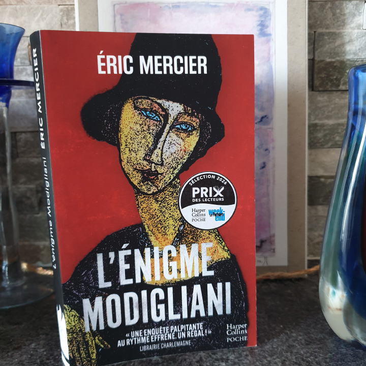L'énigme Modigliani, Éric Mercier aux Éditions Harper Collins