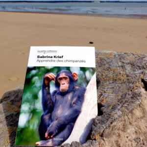 Apprendre des chimpanzés de Sabrina Krief aux Éditions Bayard – Collection Les petites conférences
