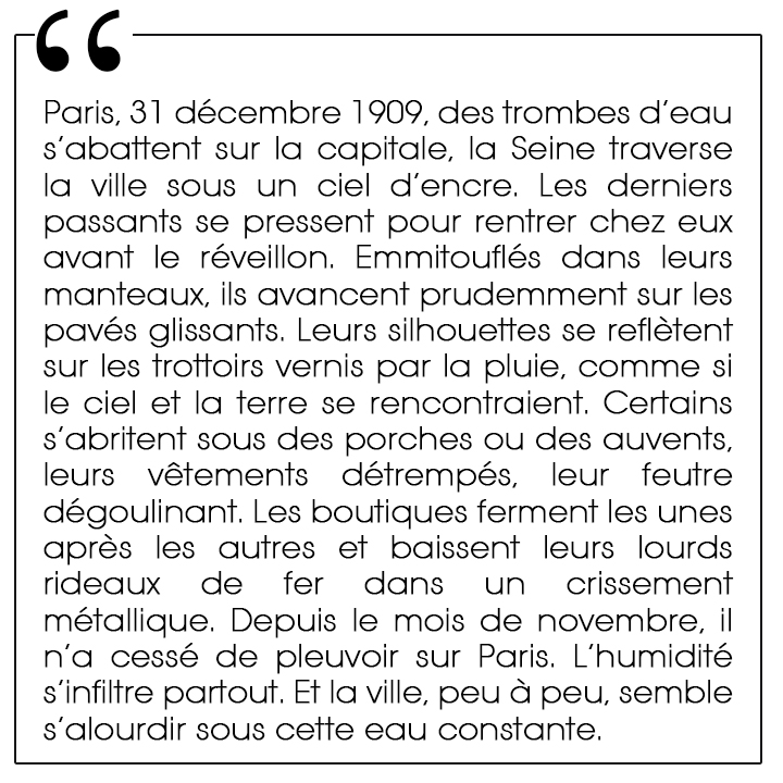 La crue, Catherine Diament et Clémence Thioly aux Éditions de l'observatoire