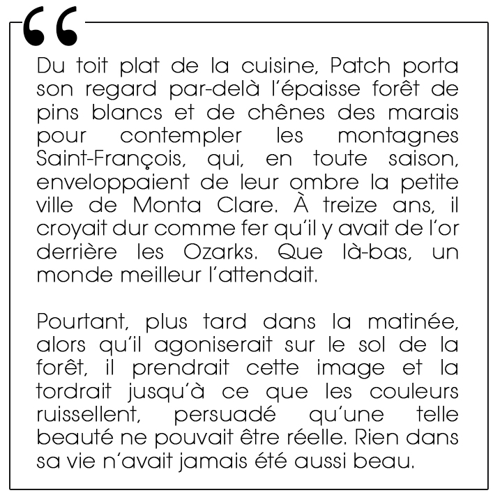 Toutes les nuances de la nuit, Chris Whitaker aux Éditions Pocket