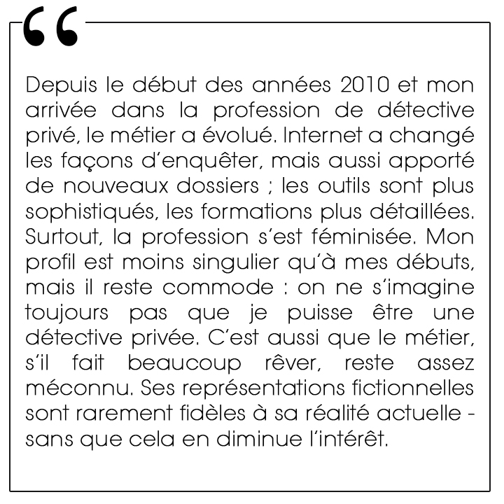 Profession Détective privée, Julie Catalifaud et Mélissa Perraudeau aux Éditions Harper Collins
