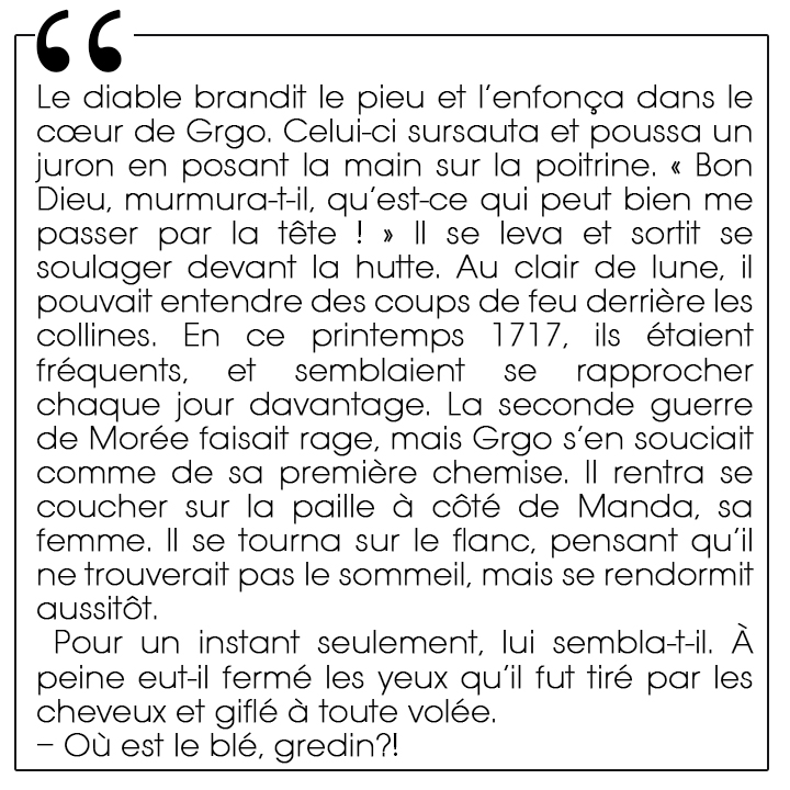Le gourdin du prince Marko d'Ante Tomić, traduit par Marko Despot aux Éditions Noir sur Blanc