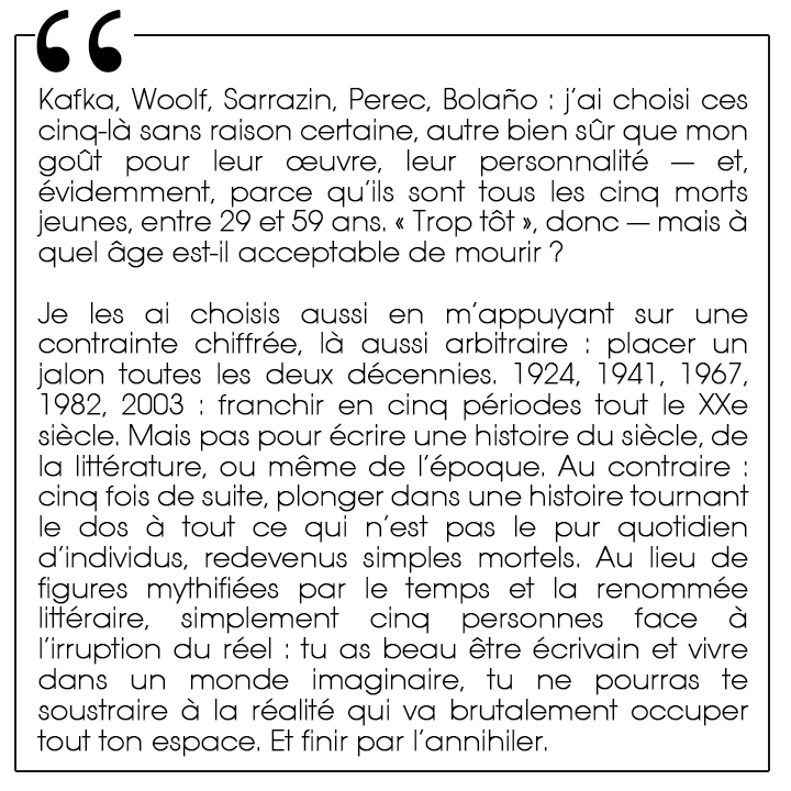 Cinq silences, Raphaël Meltz aux Éditions Bayard