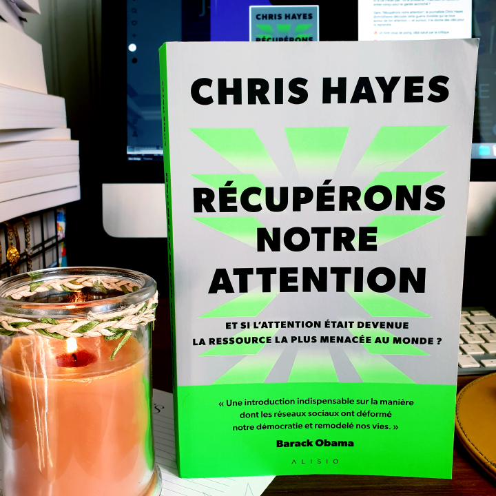 Récupérons notre attention, Chris Hayes aux Éditions Alisio