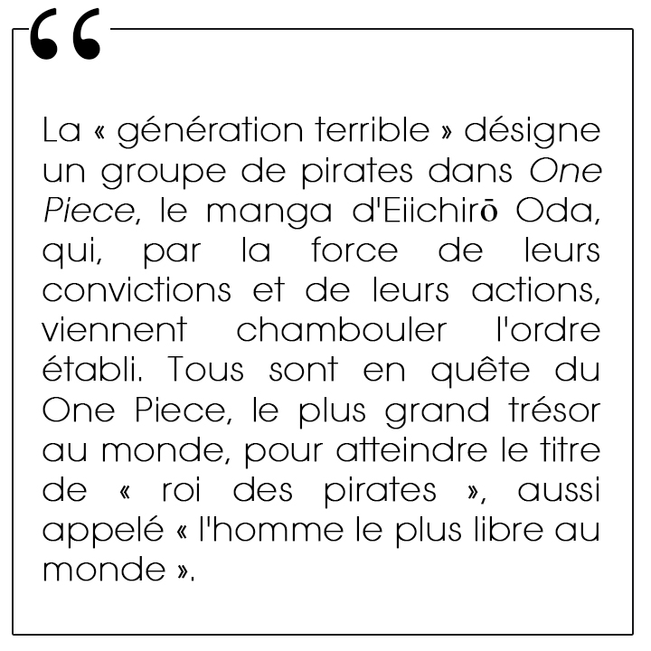 Je suis de la génération terrible… Les mangas, Gatsu Sensei, Éditions Sciences Humaines et Philosophie Magazine Editeur